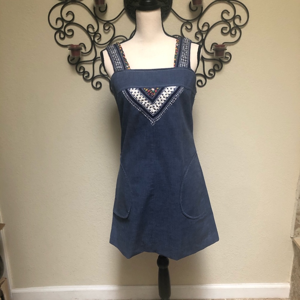 70’s Vintage denim dress